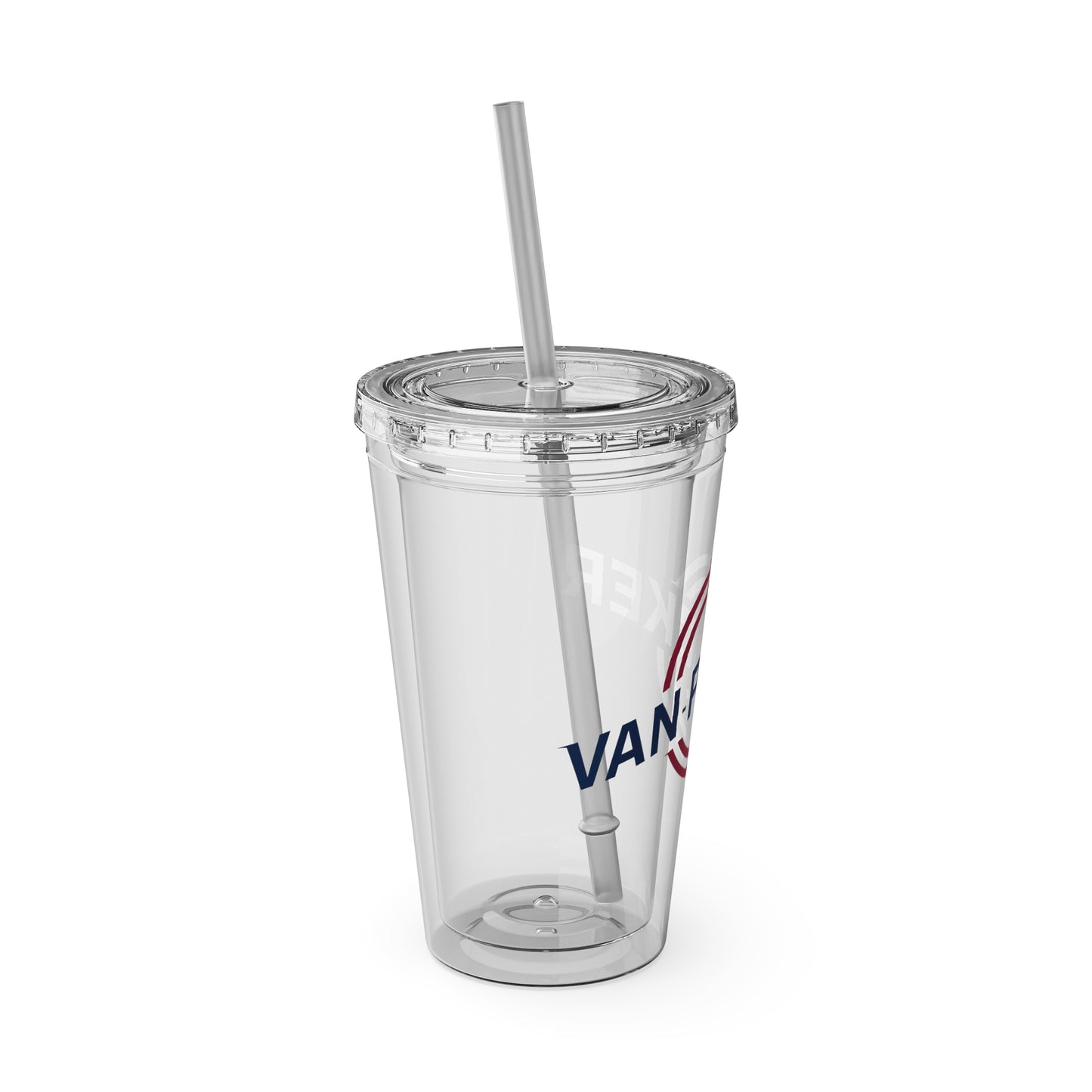Van-Packer Sunsplash Tumbler with Straw, 16oz