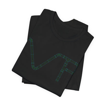 Unisex Jersey Short Sleeve Van-Packer Pipe Dreams Tee