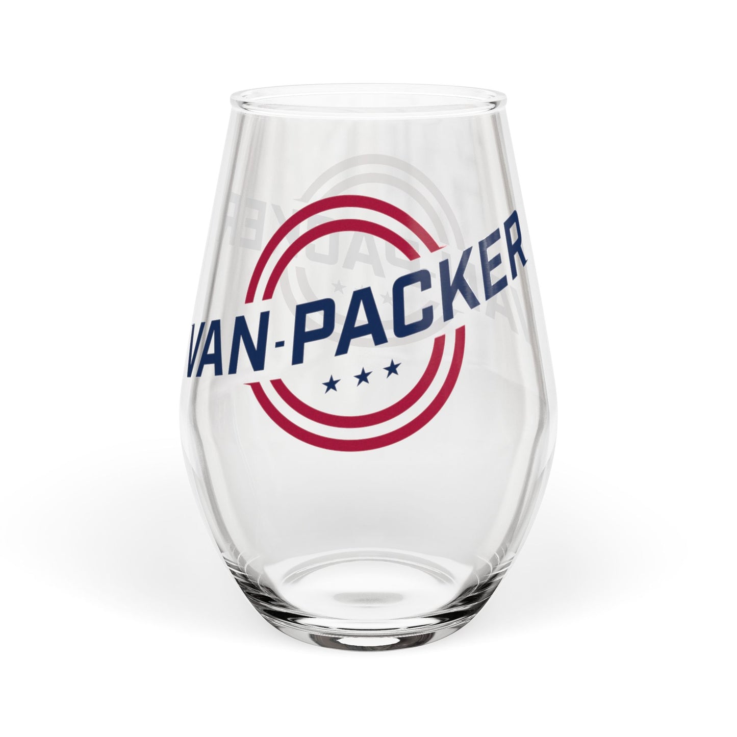 Stemless Van-Packer Wine Glass, 11.75oz