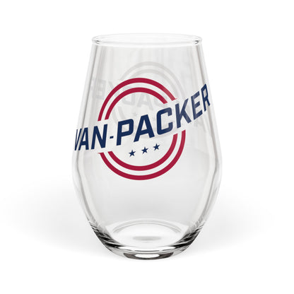 Stemless Van-Packer Wine Glass, 11.75oz