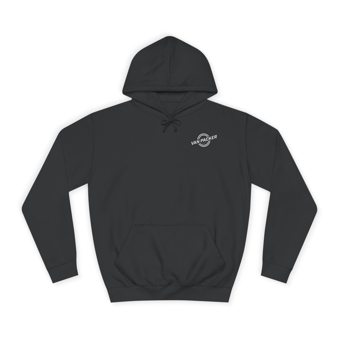 Unisex College Van-Packer White Logo Hoodie