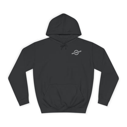 Unisex College Van-Packer White Logo Hoodie