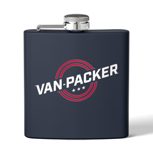 Van-Packer Stainless Steel Flask, 6oz
