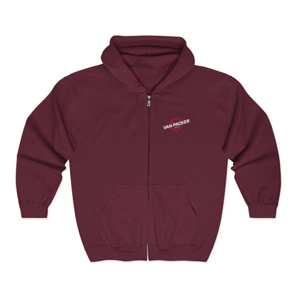Unisex Heavy Blend™ Full Zip Hooded Van-Packer Sweatshirt