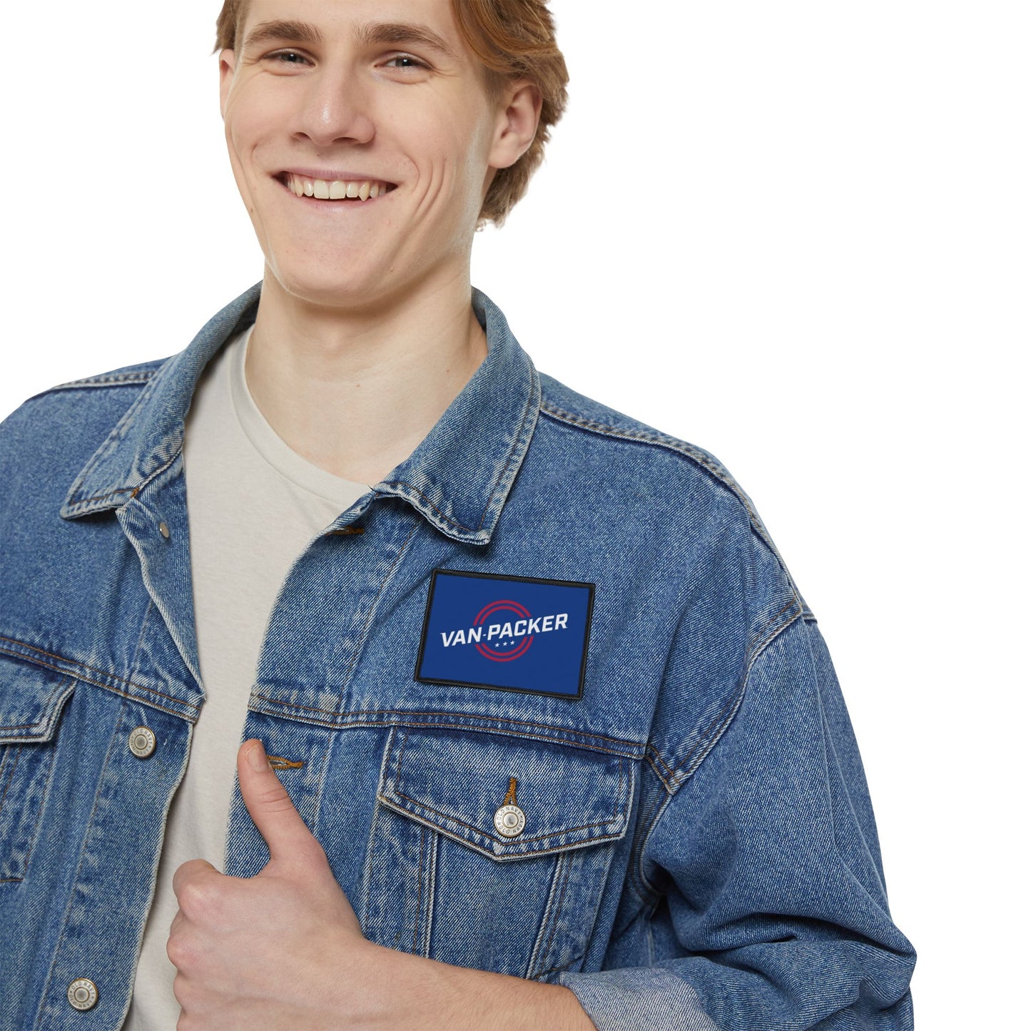 Iron-On Van-Packer Logo Patches