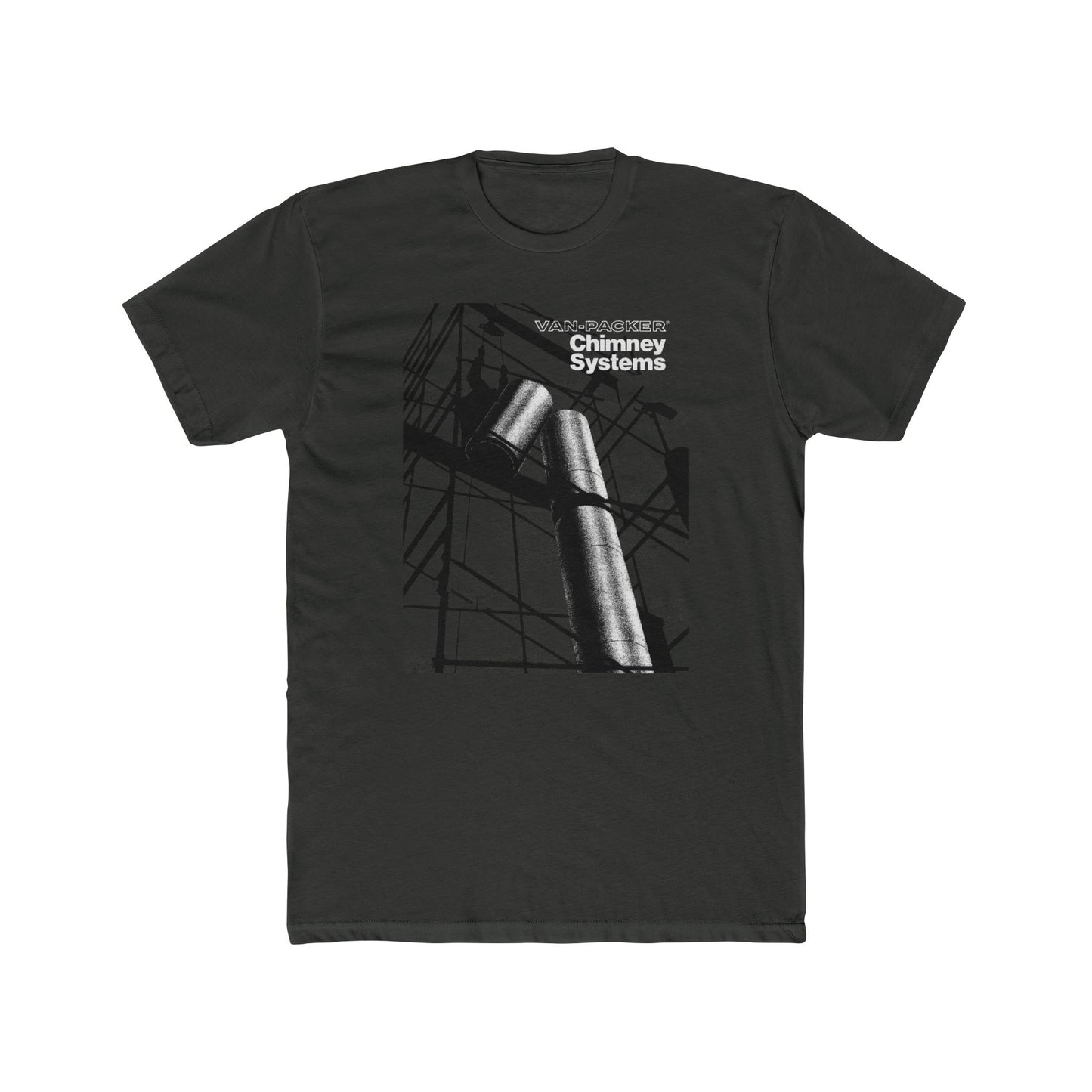 Vintage Van-Packer Chimney Systems Graphic Tee Supersoft Fashion-Fit Unisex Shirt