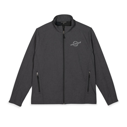 Port Authority® Men's Core Soft Shell Van-Packer White Logo Jacket