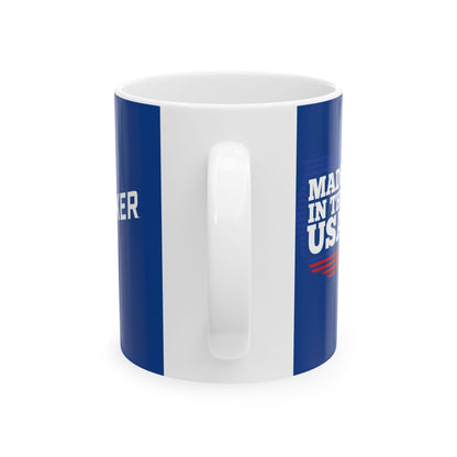 Ceramic Van-Packer USA Mug, (11oz, 15oz)