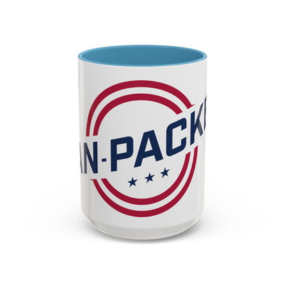 Modern Accent Van-Packer Coffee Mug — Bold Minimalist Circle Design (11/15 oz)