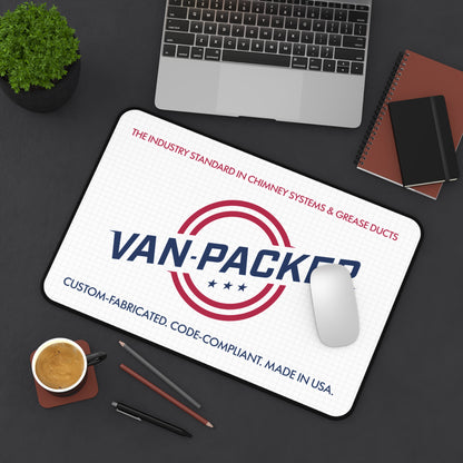 Van-Packer Desk Mat Logo Desk Mat (Custom-Fabricated, Made in USA)