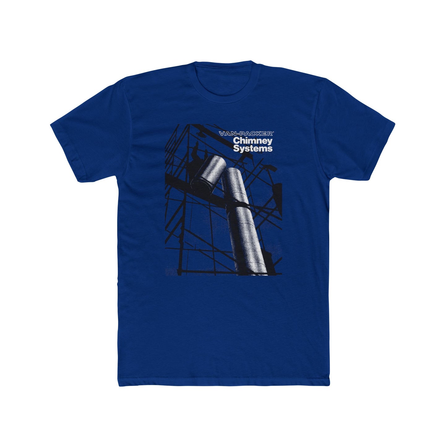 Vintage Van-Packer Chimney Systems Graphic Tee Supersoft Fashion-Fit Unisex Shirt