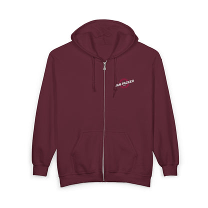 Unisex Heavy Blend™ Full Zip Hooded Van-Packer Sweatshirt