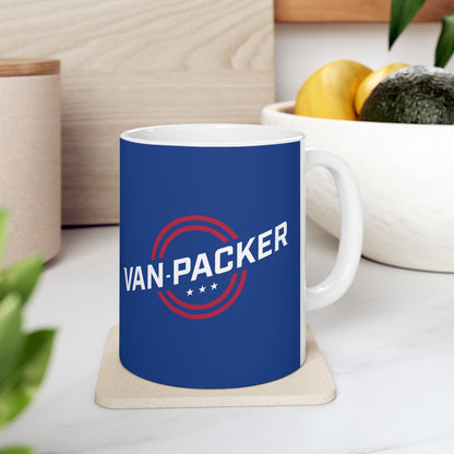 Ceramic Van-Packer USA Mug, (11oz, 15oz)