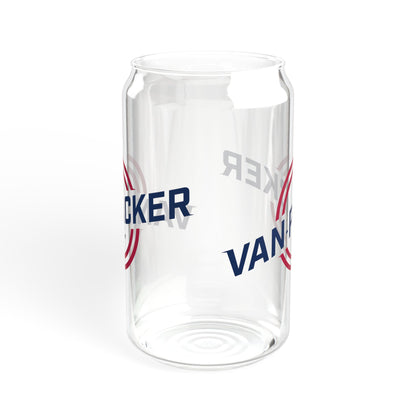 Van-Packer Logo Sipper Glass, 16oz