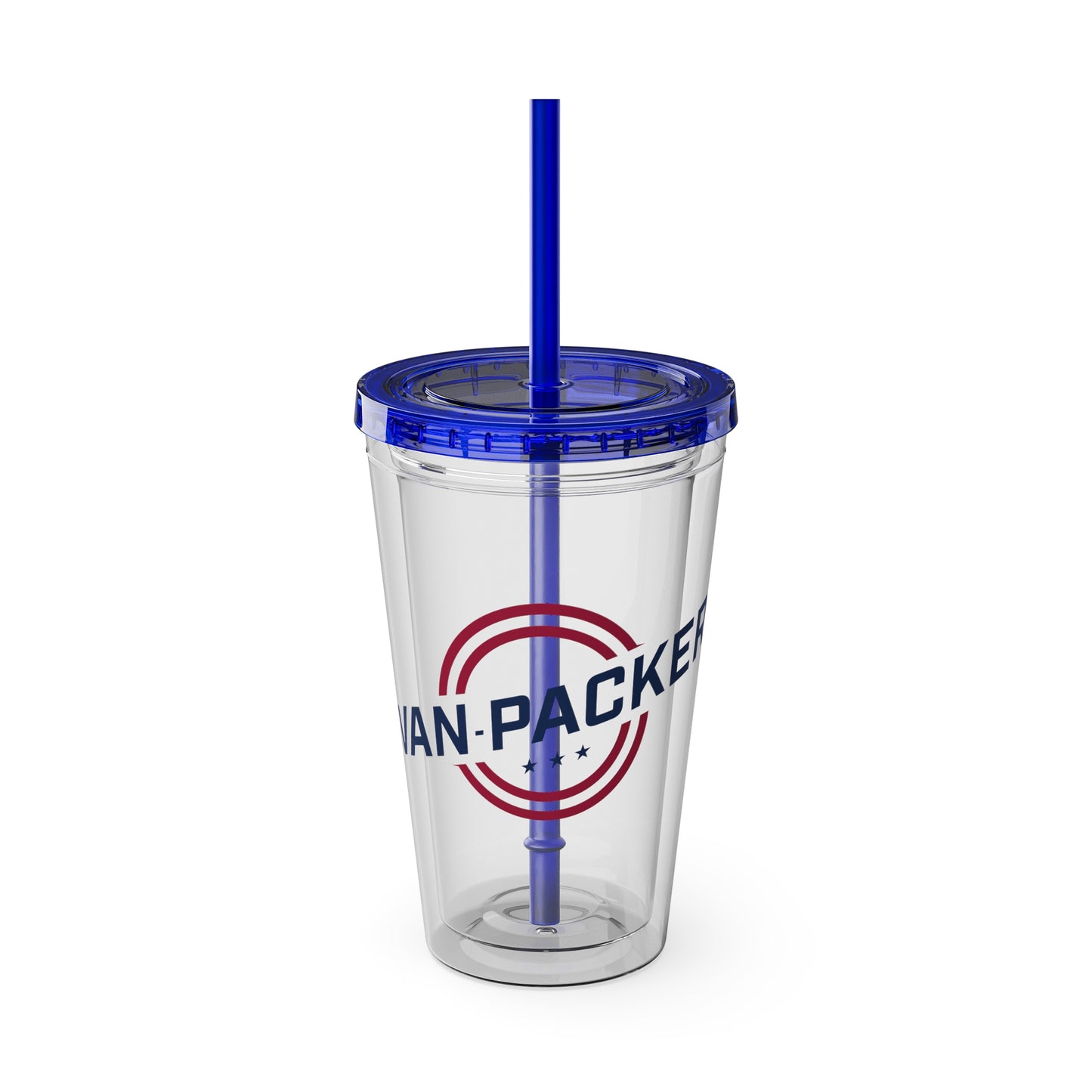 Van-Packer Sunsplash Tumbler with Straw, 16oz
