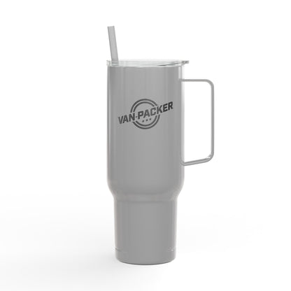 Koozie Insulated Tumbler with Lid & Van-Packer Logo, 40oz