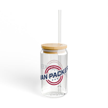 Van-Packer Logo Sipper Glass, 16oz
