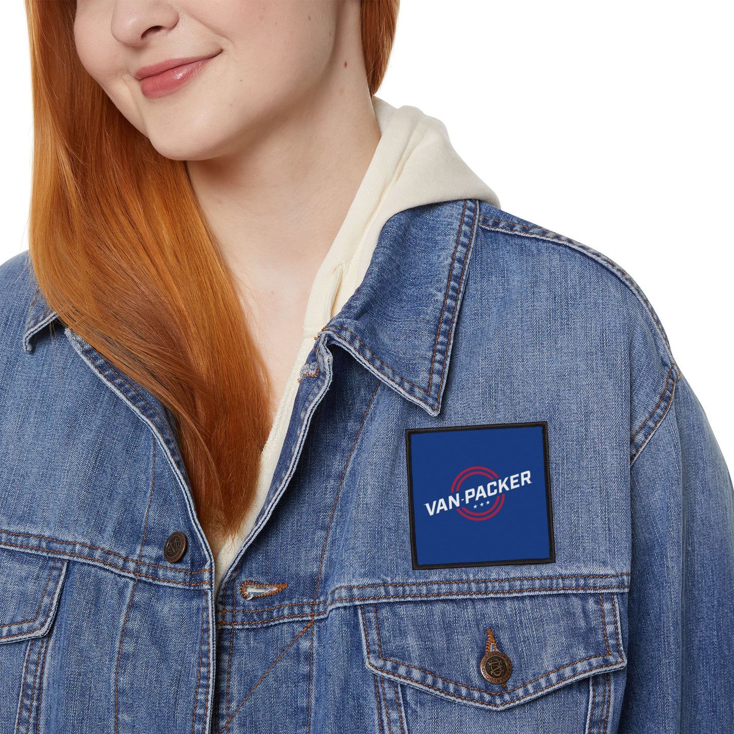 Iron-On Van-Packer Logo Patches