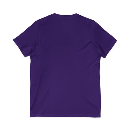 Unisex Jersey Short Sleeve Van-Packer V-Neck Tee