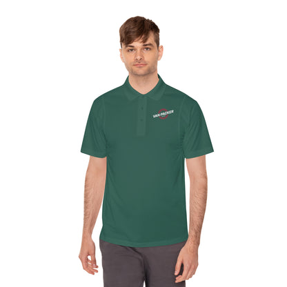 Van Packer Logo Sport Polo Men's Performance Work Shirt