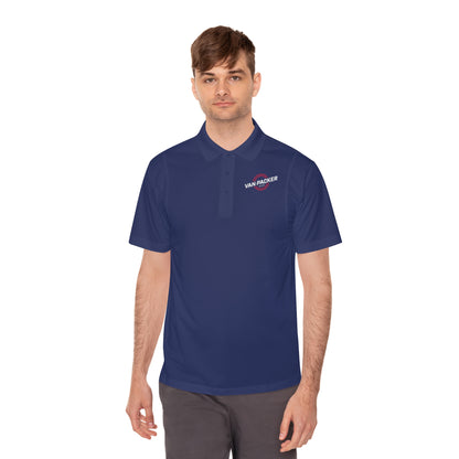 Van Packer Logo Sport Polo Men's Performance Work Shirt