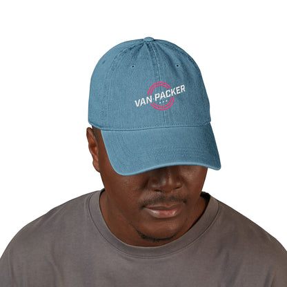 Denim Hat Van-Packer Logo