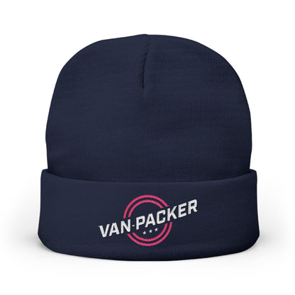Knit Beanie Van-Packer Embroidered Logo