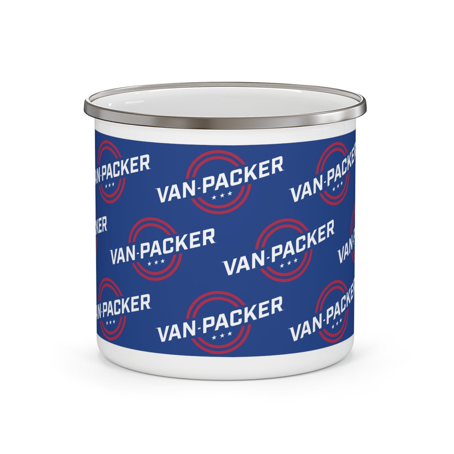 Enamel Camping Van-Packer Mug