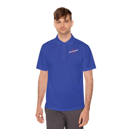 Van Packer Logo Sport Polo Men's Performance Work Shirt