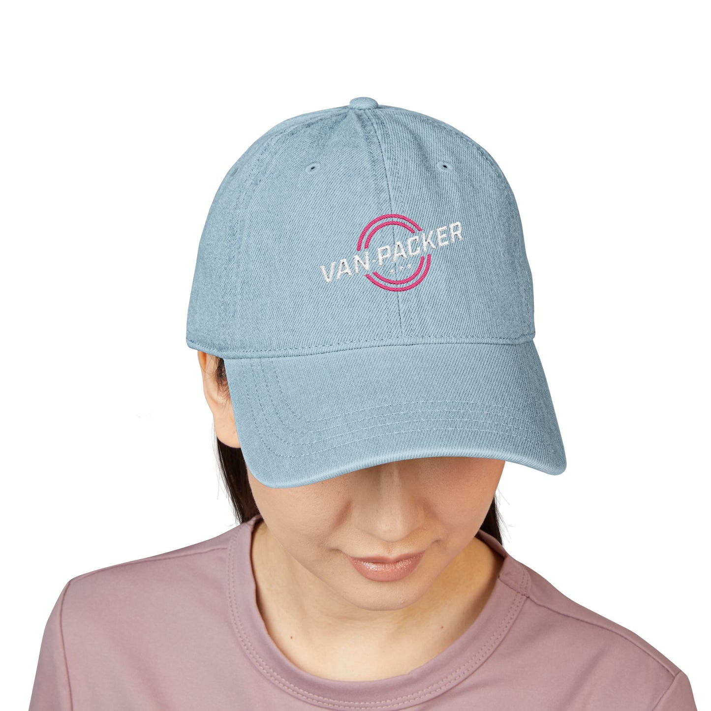 Denim Hat Van-Packer Logo