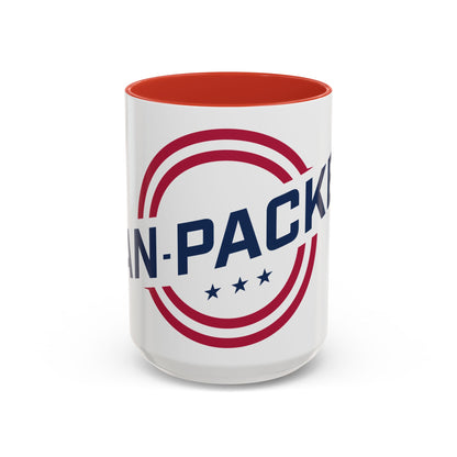 Modern Accent Van-Packer Coffee Mug — Bold Minimalist Circle Design (11/15 oz)