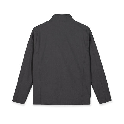 Port Authority® Men's Core Soft Shell Van-Packer White Logo Jacket