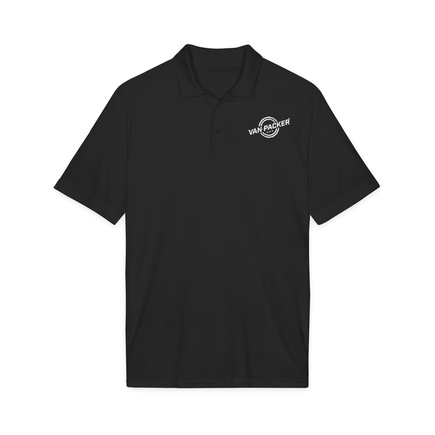 Sport-Tek® PosiCharge® Competitor™ Van-Packer White Logo Polo