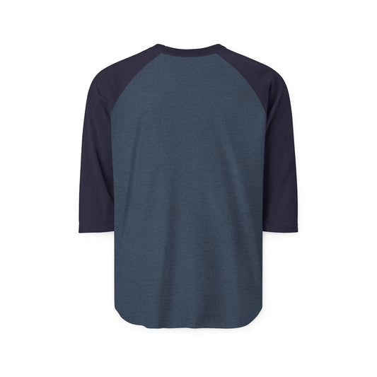 Unisex Three-Quarter Sleeve Raglan Van-Packer Shirt