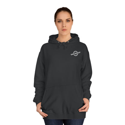 Unisex College Van-Packer White Logo Hoodie