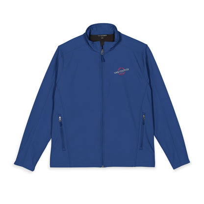 Embroidered Van-Packer Logo Soft Shell Jacket