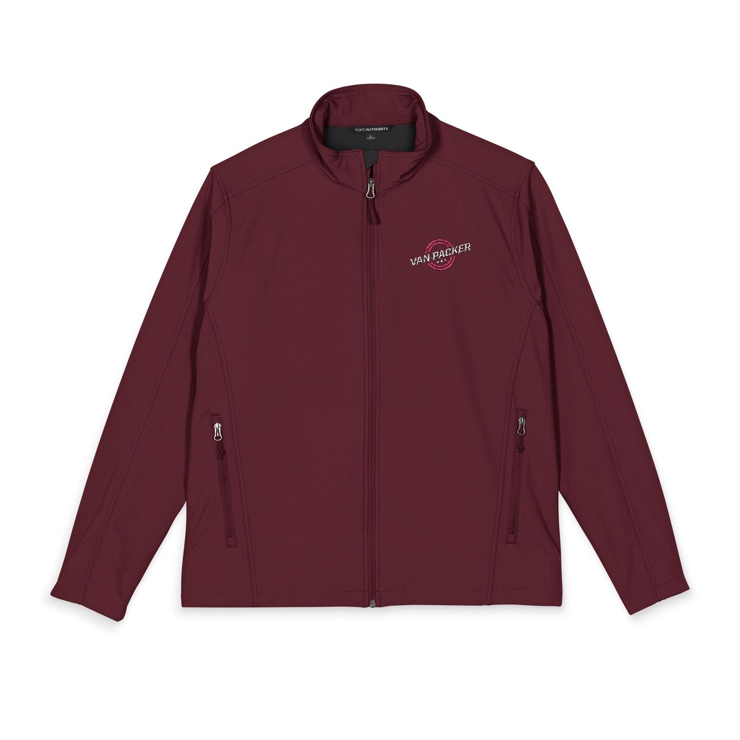 Port Authority® Men's Core Soft Shell Van-Packer Logo Jacket