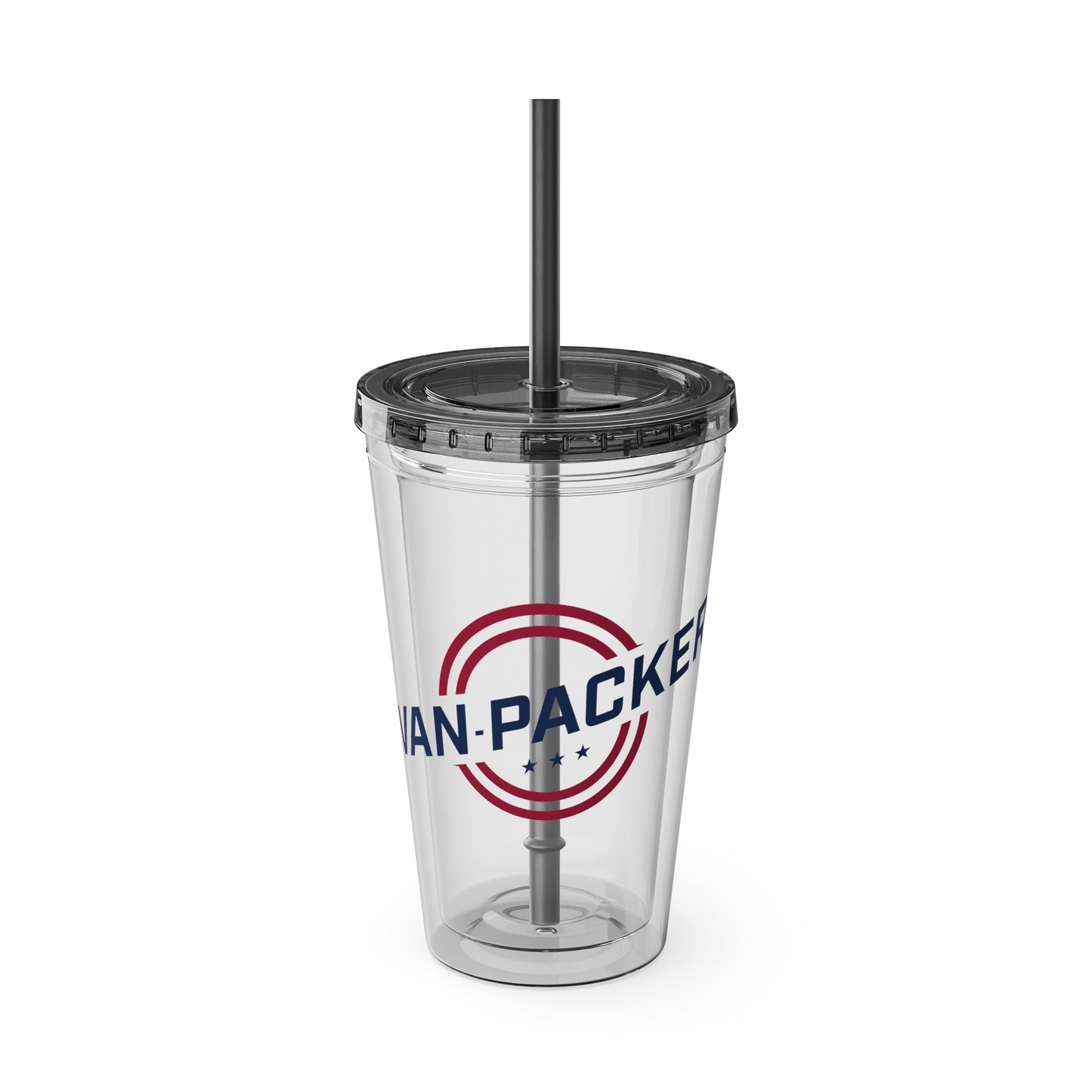 Van-Packer Sunsplash Tumbler with Straw, 16oz