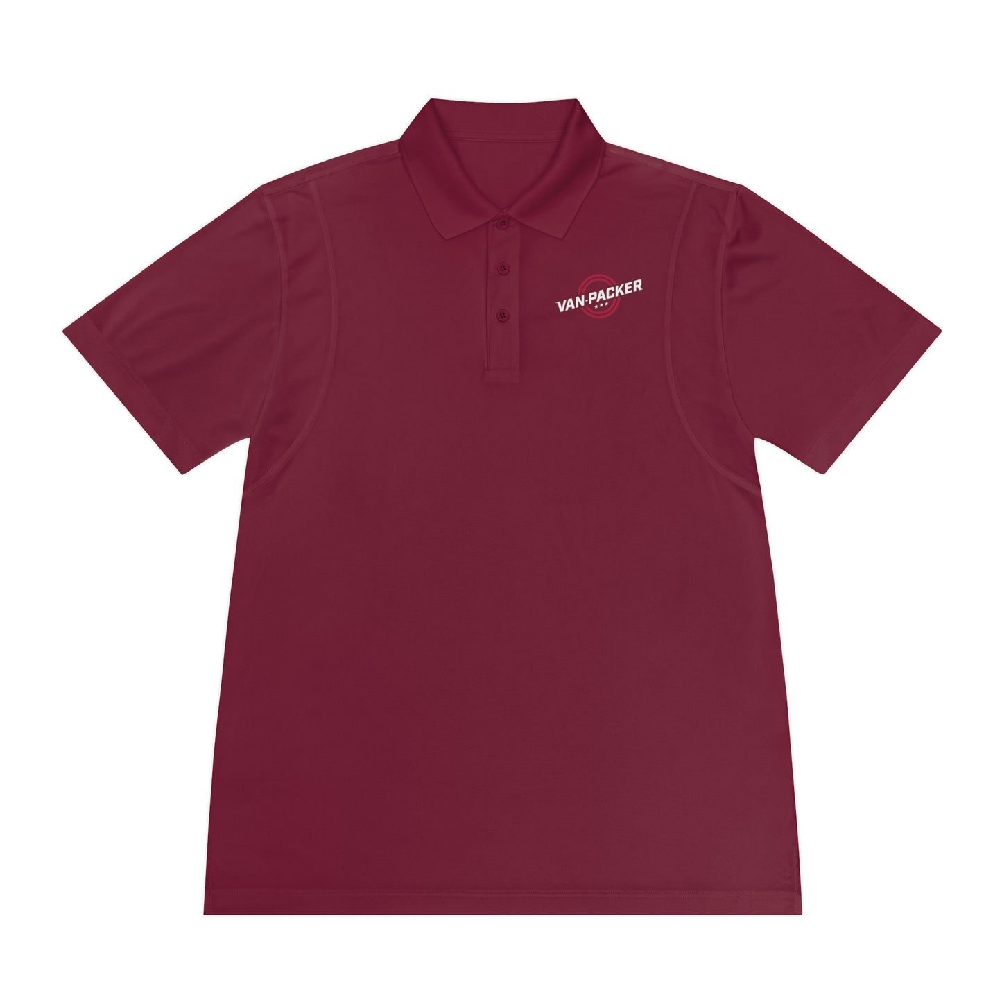Van Packer Logo Sport Polo Men's Performance Work Shirt