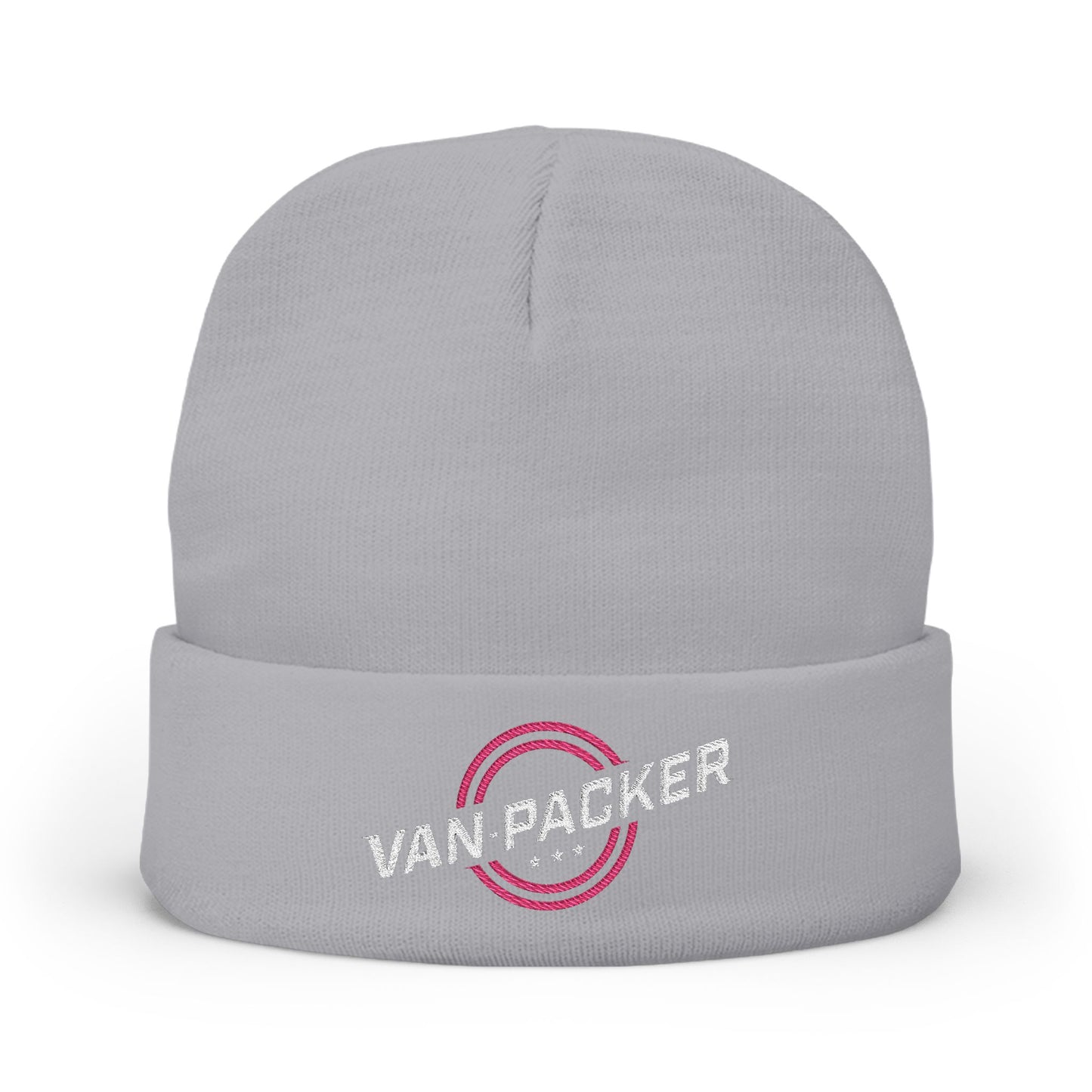 Knit Beanie Van-Packer Embroidered Logo