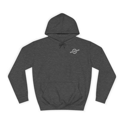 Unisex College Van-Packer White Logo Hoodie