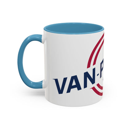 Modern Accent Van-Packer Coffee Mug — Bold Minimalist Circle Design (11/15 oz)
