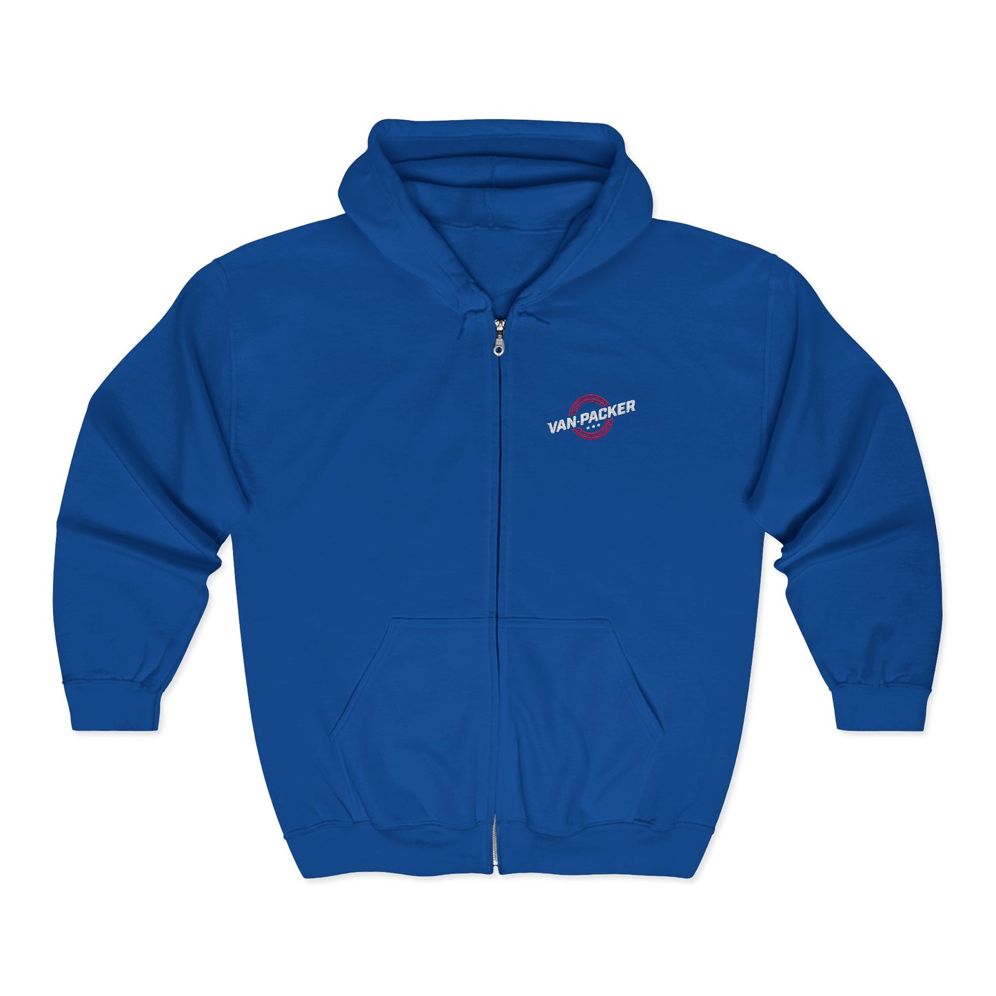 Unisex Heavy Blend™ Full Zip Hooded Van-Packer Sweatshirt