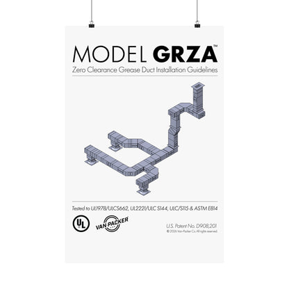 Van-Packer Model GRZA Vertical Poster