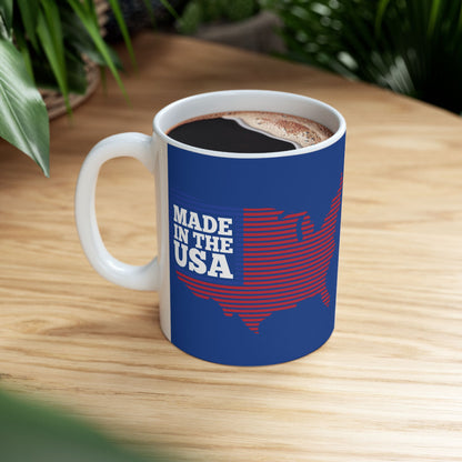Ceramic Van-Packer USA Mug, (11oz, 15oz)
