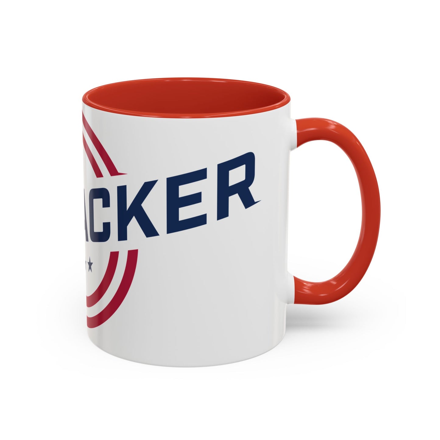 Modern Accent Van-Packer Coffee Mug — Bold Minimalist Circle Design (11/15 oz)