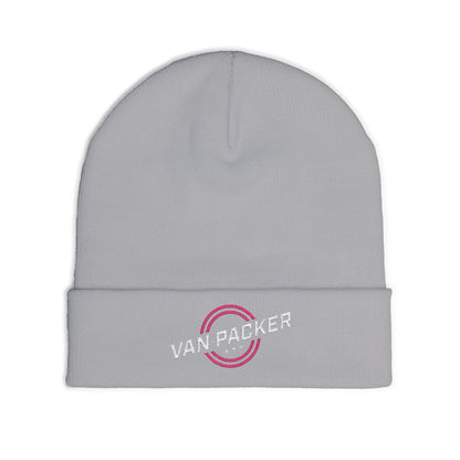 Knit Beanie Van-Packer Embroidered Logo