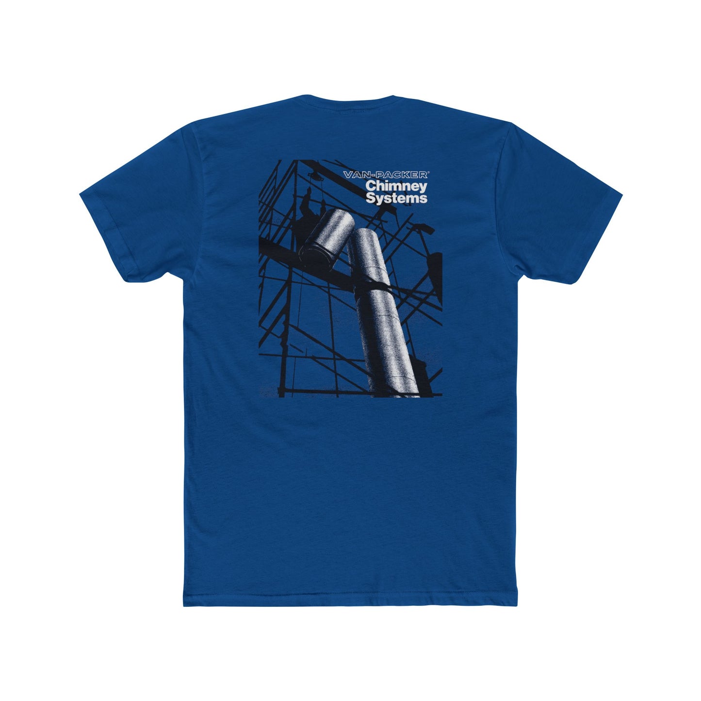 Vintage Industrial Back Print Unisex Van-Packer Tee