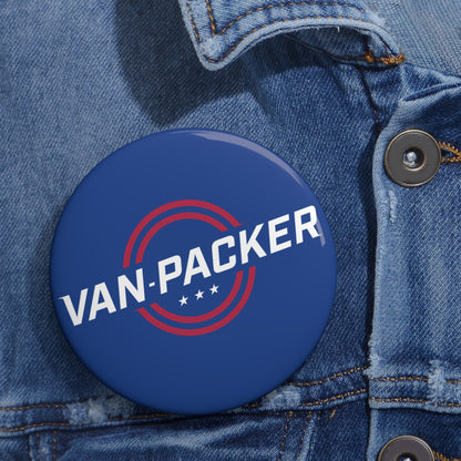 Van-Packer Logo Pin Buttons