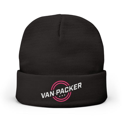 Knit Beanie Van-Packer Embroidered Logo